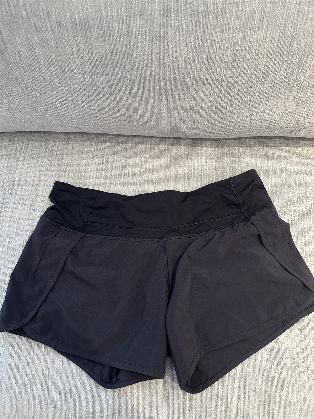 lululemon athletica Women's Black Athletic Shorts